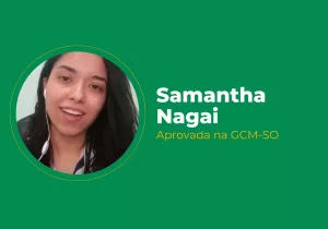 Samantha Nagai – Aprovada na GCM-SP