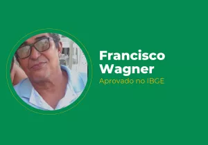 Francisco Wagner – Aprovado no IBGE