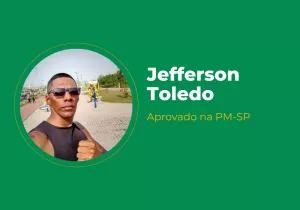 Jefferson Toledo – Aprovado na PM-SP