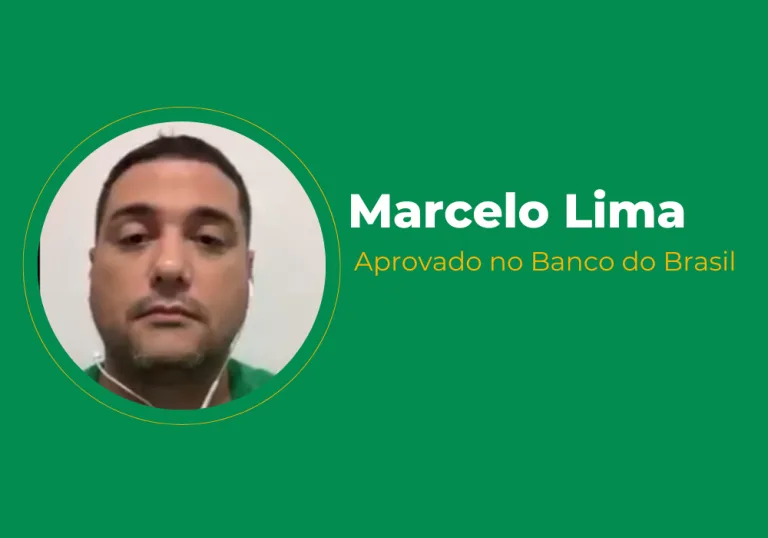 Marcelo Lima – Aprovado no Banco do Brasil