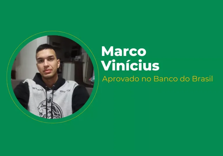 Marco Vinícius Uchida – Aprovado no Banco do Brasil