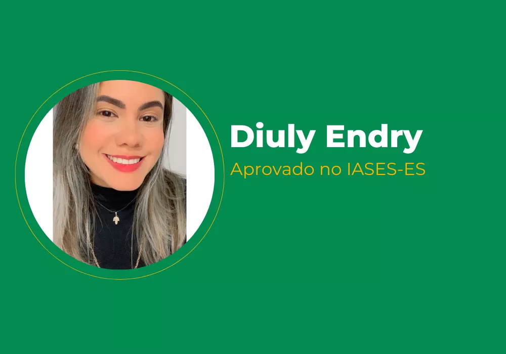 Diuly Endry – Aprovada no  IASES-ES