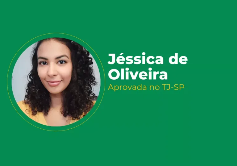 Jéssica de Oliveira – Aprovada no TJ-SP
