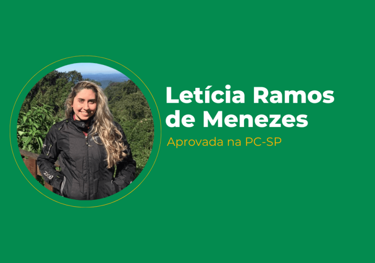 Letícia Ramos de Menezes – Aprovada na PC-SP