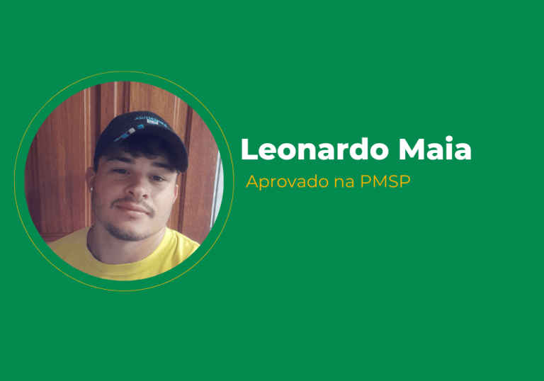 Leonardo Fernandes Maia – Aprovado na PMSP