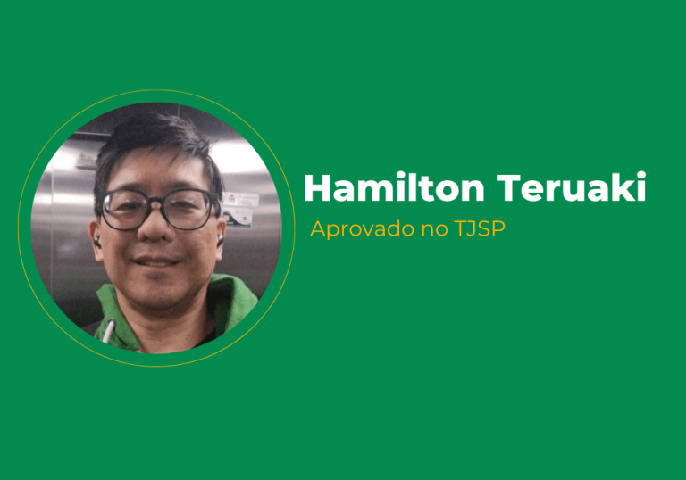 Hamilton Teruaki Mitsumune – Aprovado no TJSP