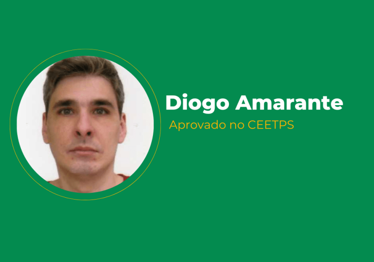 Diogo Amarante Silveira – Aprovado na CEETPS