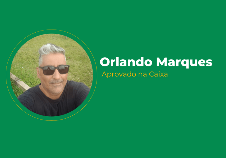 Orlando Marques Fontenele Junior – Aprovado na Caixa