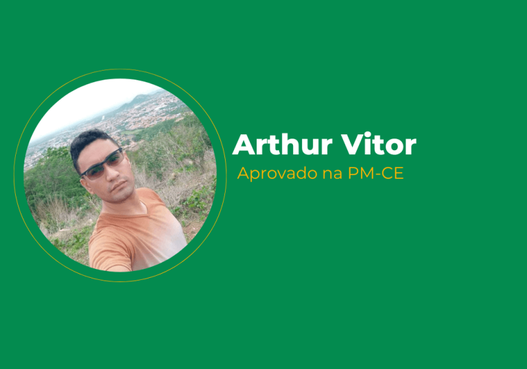 Arthur Vitor Souza Oliveira – Aprovado na PM-CE