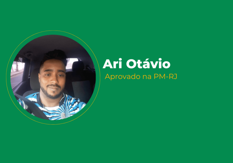 Ari Otávio da Silva – Aprovado na PM-RJ