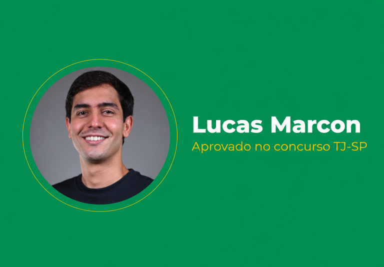 Lucas Marcon – Aprovado no TJ-SP